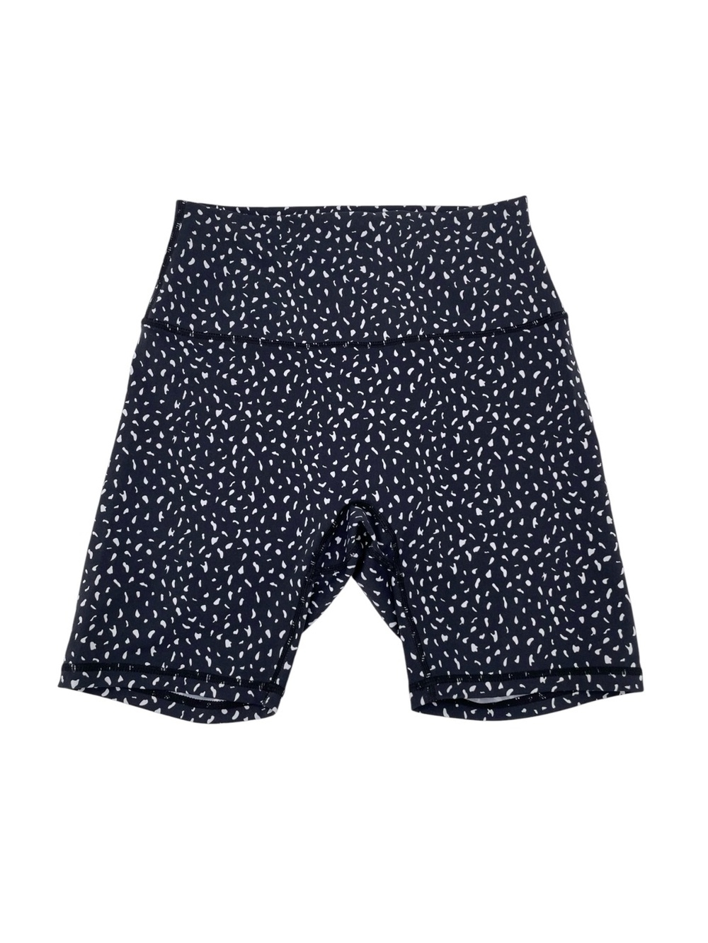 Astoria Luxe Ignite Bike Short Black Speckle Women's Size Medium Scrunch Stretch